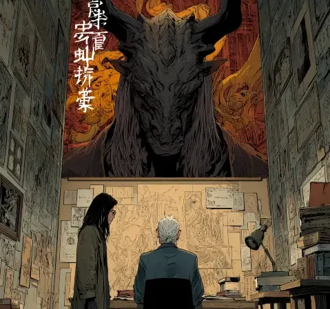 手机屏幕显示社交媒体时间线，手指正在滑动浏览